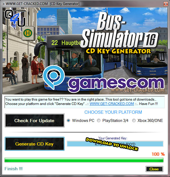 bus simulator 18 license key free for pc